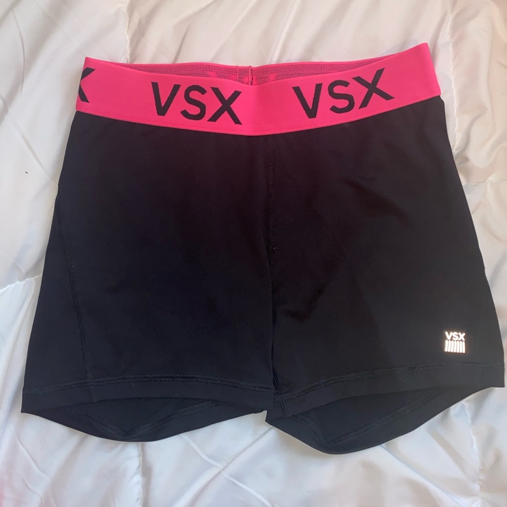 Black Victoria’s Secret X Spandex w Pinkk Band